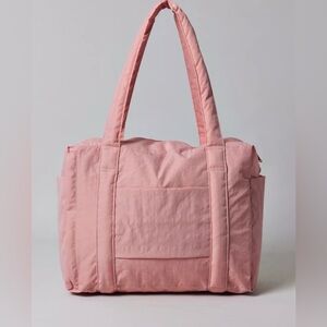 Rose Tan Baggu Small Cloud Carry On